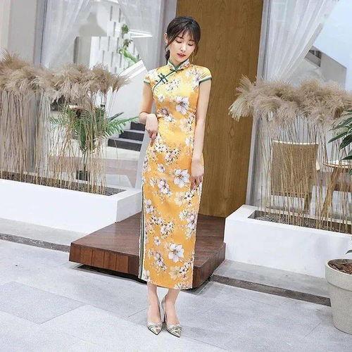 毛线钩成人旗袍视频,传统韵味与现代创意的完美融合